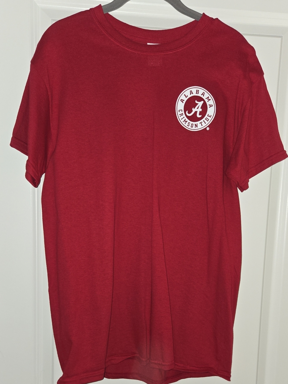 Gildan Crimson Alabama Logo Short Sleeve Tee